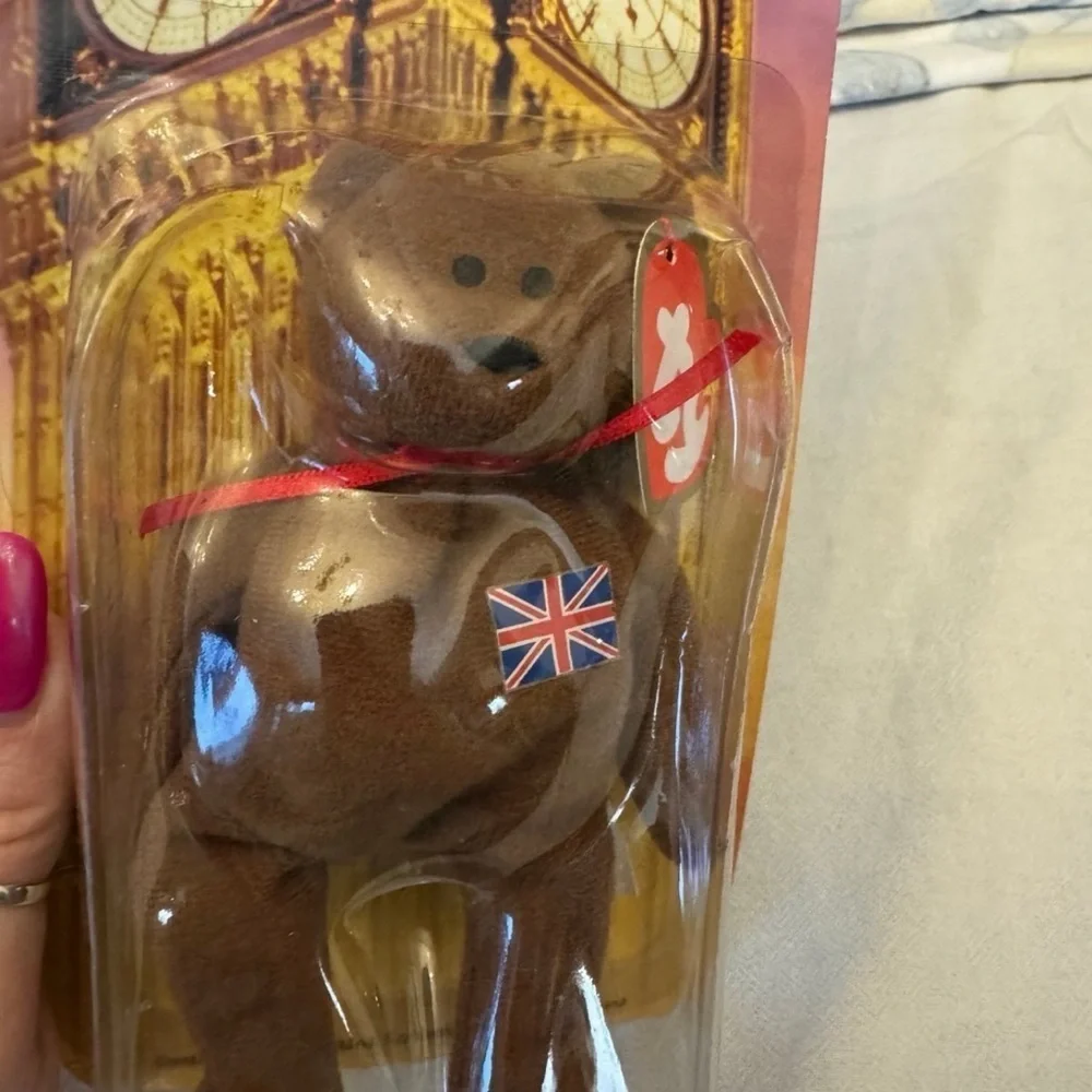 Ty Beanie Babies Britannia The Bear McDonald’s 1997 Collectible Great Britain